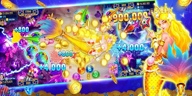 Đa dạng nhân vật giúp game bắn cá King88 thêm ấn tượng